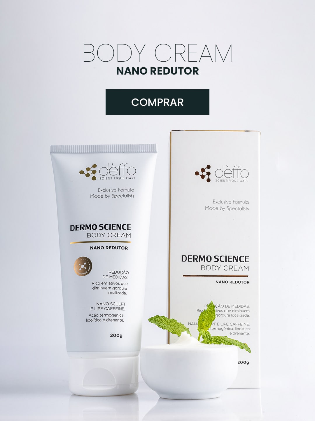 Dermo Science Body Cream Nano Redutor 200g