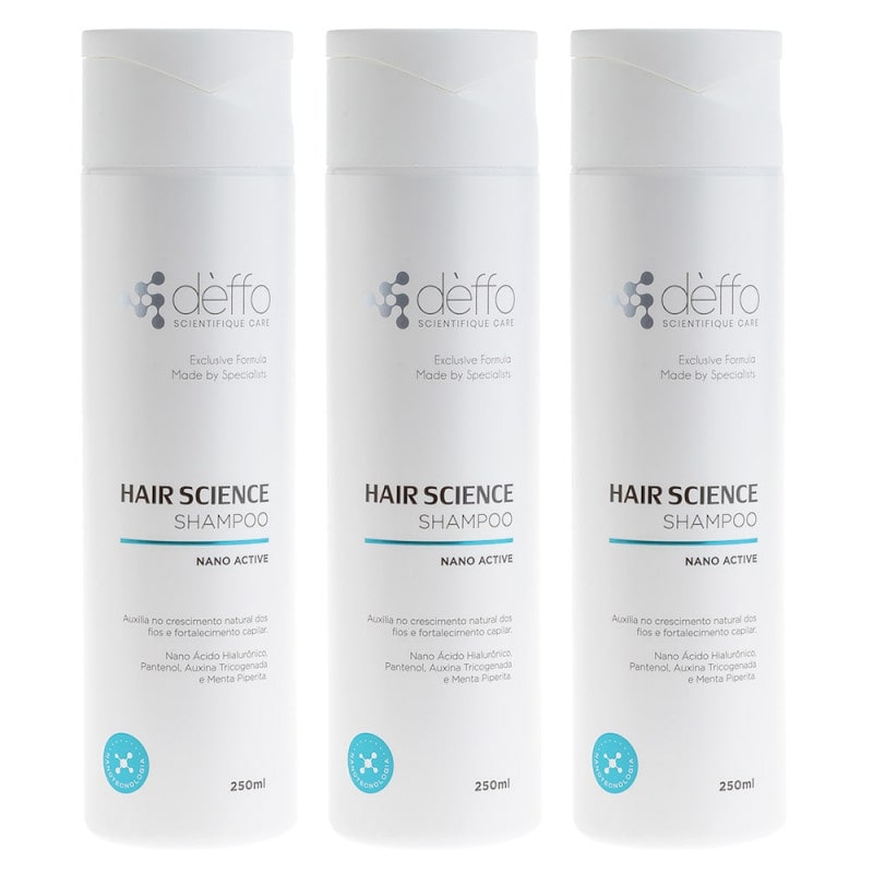 Shampoo Nano Active Hair Science Kit Trio