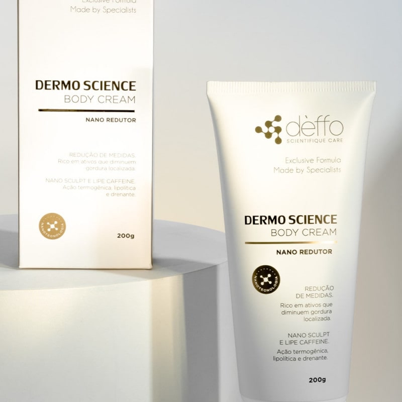 Body Cream Nano Redutor Dermo Science 200g